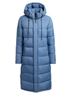 Khujo Wintermantel "Julina Matt" In Blau -Mode Damen khujo wintermantel julina matt in blau 7
