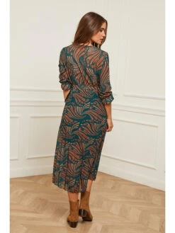 Kleid In Türkis -Mode Damen larmoire de suzette kleid in turkis 2