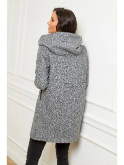 Übergangsjacke In Grau -Mode Damen larmoire de suzette ubergangsjacke in grau 2