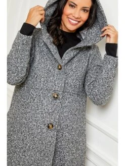 Übergangsjacke In Grau -Mode Damen larmoire de suzette ubergangsjacke in grau 3