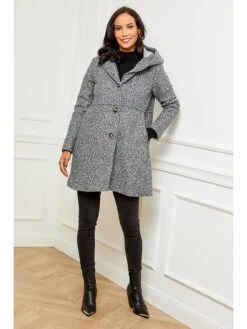 Übergangsjacke In Grau -Mode Damen larmoire de suzette ubergangsjacke in grau 4