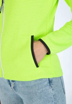 LPO Fleecejacke FLEECEJACKE Xara - Funktionsjacke In Grün -Mode Damen lpo fleecejacke fleecejacke xara funktionsjacke in grun 4