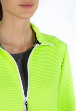 LPO Fleecejacke FLEECEJACKE Xara - Funktionsjacke In Grün -Mode Damen lpo fleecejacke fleecejacke xara funktionsjacke in grun 5