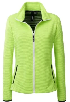 LPO Fleecejacke FLEECEJACKE Xara - Funktionsjacke In Grün -Mode Damen lpo fleecejacke fleecejacke xara funktionsjacke in grun 6