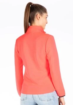 LPO Fleecejacke FLEECEJACKE Xara - Funktionsjacke In Rot -Mode Damen lpo fleecejacke fleecejacke xara funktionsjacke in rot 3