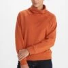 Marmot Fleecepullover "Rowan" In Orange -Mode Damen marmot fleecepullover rowan in orange