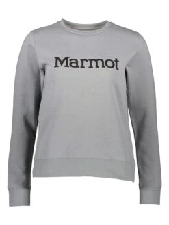 Marmot Sweatshirt "Crew" In Grau