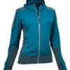 Fleecejacke "Monte Rosa" In Petrol -Mode Damen maul sport fleecejacke monte rosa in petrol