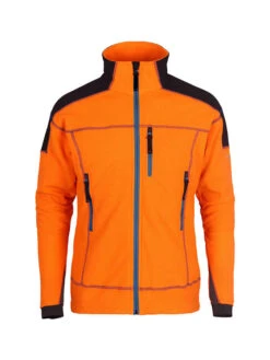Milo Fleecejacke In Orange
