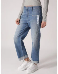 Wide-Leg-Jeans Nairobi In Morning Blue