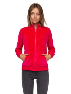MOSCHINO Sweatjacke In Rot