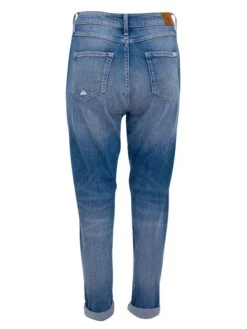 Mustang Jeans "Moms" - Mom Fit - In Hellblau -Mode Damen mustang jeans moms mom fit in hellblau 1