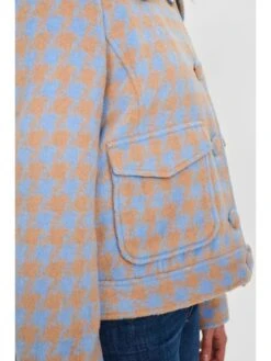 Jacke "Nueamarina" In Hellblau -Mode Damen numph jacke nueamarina in hellblau 3