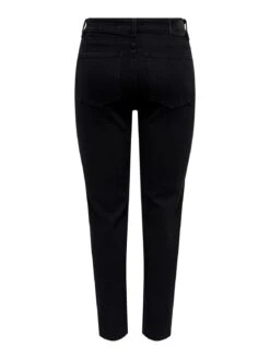 ONLY Jeans ONLEMILY HW STR CRP ANK RAW MAE034 Regular/straight In Schwarz 4 ONLY Jeans ONLEMILY HW STR CRP ANK RAW MAE034 Regular/straight In Schwarz -Mode Damen only jeans onlemily hw str crp ank raw mae034 regular straight in schwarz 1