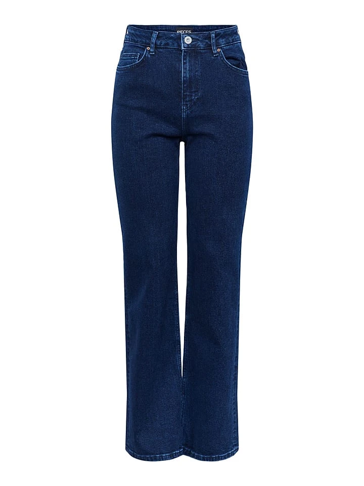 Pieces Jeans "Holly" - Regular Fit - In Dunkelblau 3 Pieces Jeans "Holly" - Regular Fit - In Dunkelblau
