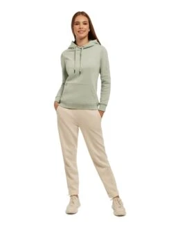 POLO CLUB Hoodie In Hellgrün -Mode Damen polo club hoodie in hellgrun 3