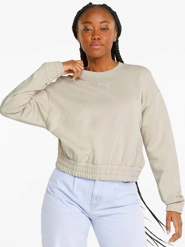 Puma Sweatshirt "Her" In Beige 5 Puma Sweatshirt "Her" In Beige - Image 3