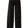 QS By S.Oliver Slim: Jeans Mit Blumenprint Schwarz