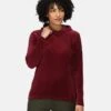 Regatta Fleecehoodie "Kyrielle" In Bordeaux -Mode Damen regatta fleecehoodie kyrielle in bordeaux