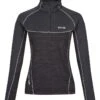 Regatta Fleecepullover "Hepley" In Anthrazit -Mode Damen regatta fleecepullover hepley in anthrazit