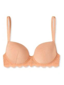 Schiesser Bügel-BH In Apricot -Mode Damen schiesser bugel bh in apricot 2