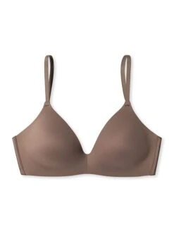 Schiesser Bügelloser BH In Hellbraun -Mode Damen schiesser bugelloser bh in hellbraun 3