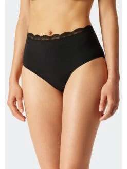 Schiesser Slip In Schwarz