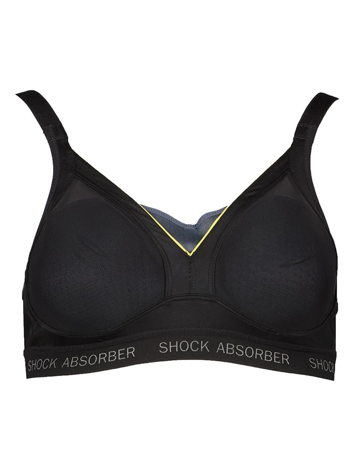 Shock Absorber Sport-BH In Schwarz - High 3 Shock Absorber Sport-BH In Schwarz - High