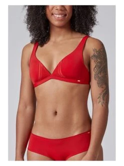 Skiny Bügelloser BH In Rot -Mode Damen skiny bugelloser bh in rot 2