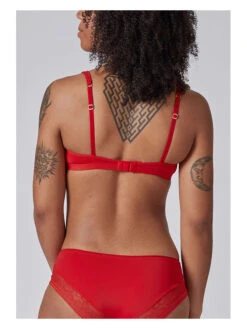 Skiny Bügelloser BH In Rot -Mode Damen skiny bugelloser bh in rot 3