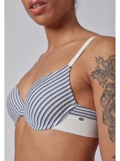 Skiny Schalen-BH In Blau/ Weiß 11 Skiny Schalen-BH In Blau/ Weiß -Mode Damen skiny schalen bh in blau weiss 4
