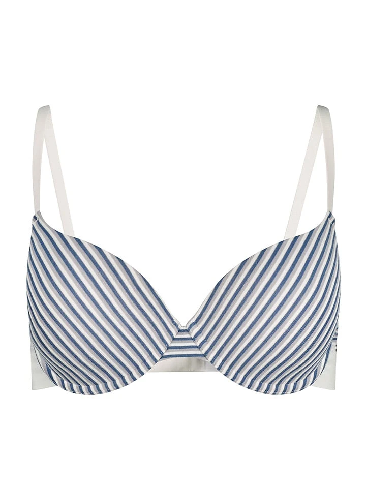 Skiny Schalen-BH In Blau/ Weiß 3 Skiny Schalen-BH In Blau/ Weiß