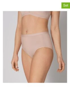 Sloggi 2er-Set: Taillenslips In Rosa