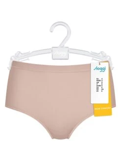 Sloggi 2er-Set: Taillenslips In Rosa -Mode Damen sloggi 2er set taillenslips in rosa 3