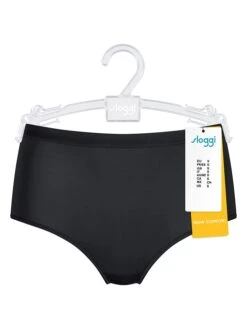 Sloggi 2er-Set: Taillenslips In Schwarz -Mode Damen sloggi 2er set taillenslips in schwarz 3
