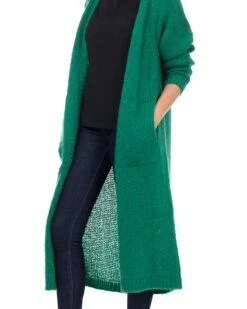 Strickjacke In Dunkelgrün -Mode Damen tantra strickjacke in dunkelgrun 3