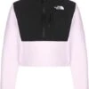 The North Face Fleecepullover Denali Crop In Lavender Fog -Mode Damen the north face fleecepullover denali crop in lavender fog