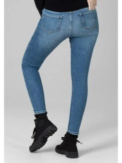 TIMEZONE Jeans "Aleena" - Skinny Fit - In Hellblau -Mode Damen timezone jeans aleena skinny fit in hellblau 3
