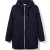Tom Tailor Sweatjacke In Dunkelblau -Mode Damen tom tailor sweatjacke in dunkelblau