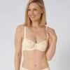 Triumph Bügel-BH "Illustrated Rose" In Creme