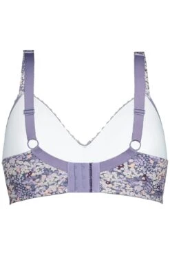 Ulla Popken Bralette Ohne Bügel Softcups Spitze C/D-Cupd In Lila -Mode Damen ulla popken bralette ohne bugel softcups spitze c d cupd in lila 3