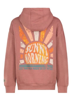 Hoodie In Rosa -Mode Damen urban surface hoodie in rosa 2