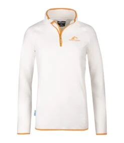 Damen Fleece-Pullover "Hekla" In Ivoryweiß