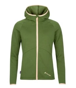 Fleecejacke "Skardsvik" In Oliv/Pfirisch Hell