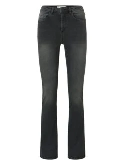 Jeans - Flare Fit - In Anthrazit