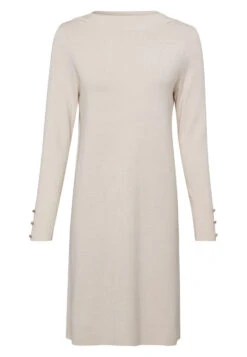 Zero Strickkleid Light Beige Melange